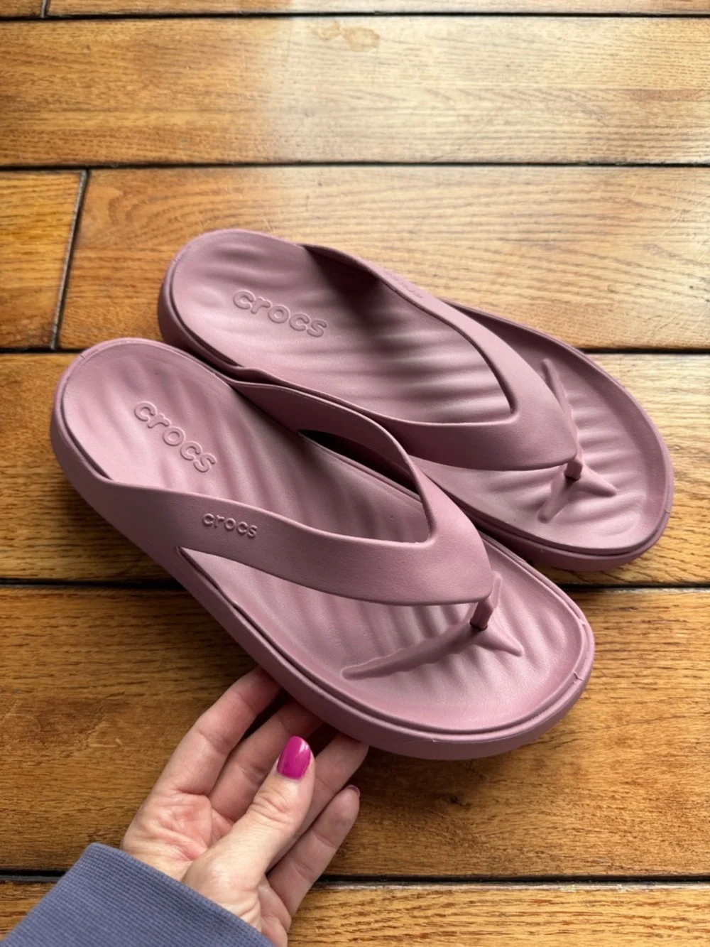 CROCS | Shoes | Crocs Womens Getaway Platform Flip Flop Sz 9 Slip On ...